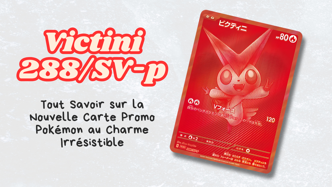 Victini 288/SV-p Carte Pokémon Promo Japon Victini 288/SV-p