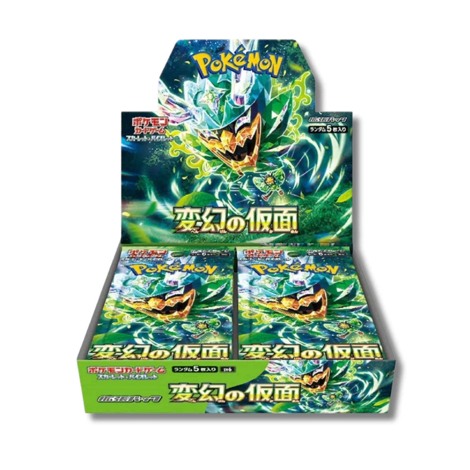 Display Pokémon Mask of Change SV6 – Boîte de 30 Boosters (Japonais) Laven Cards