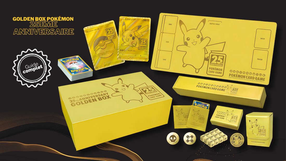 Golden Box Pokémon 25ème Anniversaire
