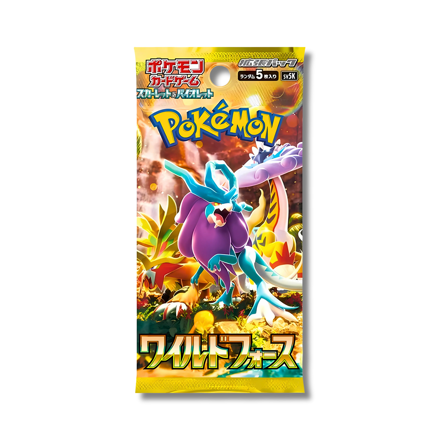 Booster Pokémon Japonais Wild Force SV5K Laven Cards