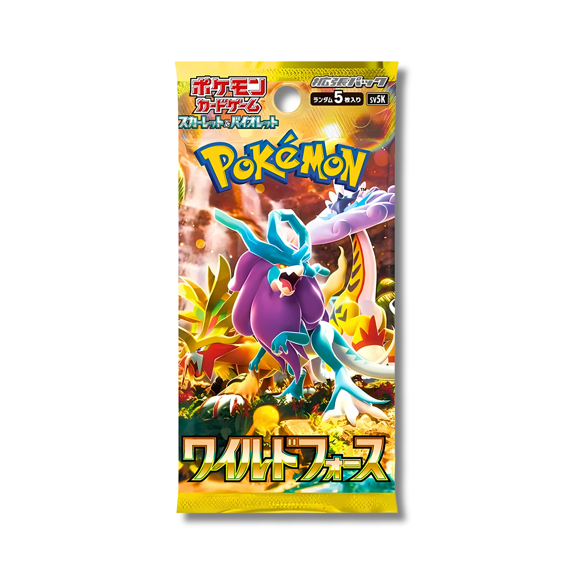 Booster Pokémon Japonais Wild Force SV5K Laven Cards