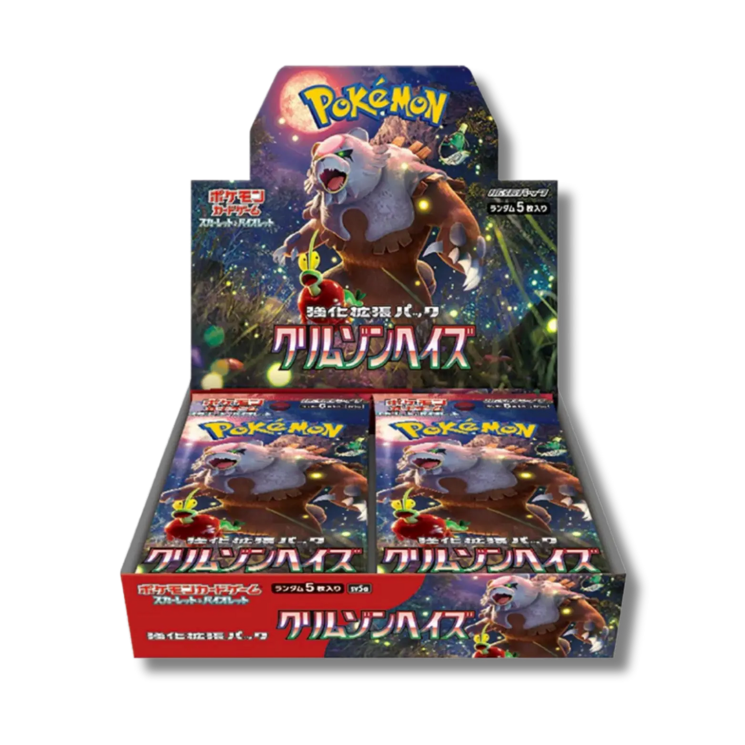 Display Pokémon Crimson Haze SV5a – Boîte de 30 Boosters (Japonais) Laven Cards