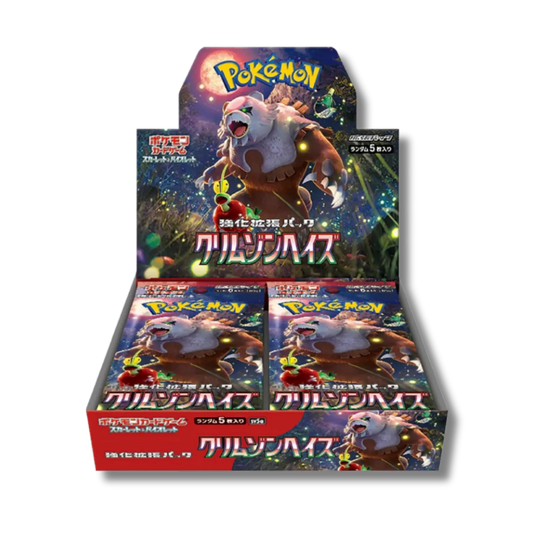 Display Pokémon Crimson Haze SV5a – Boîte de 30 Boosters (Japonais) Laven Cards