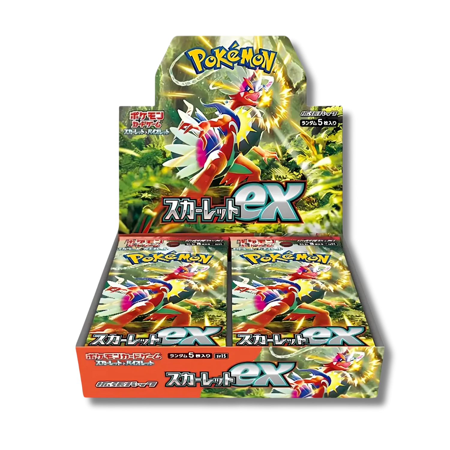 Display Pokémon Scarlet SV1s – Boîte de 30 Boosters (Japonais) Laven Cards