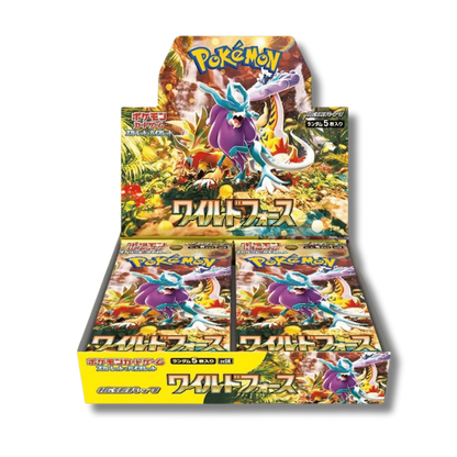 Display Pokémon Wild Force SV5k – Boîte de 30 Boosters (Japonais) Laven Cards