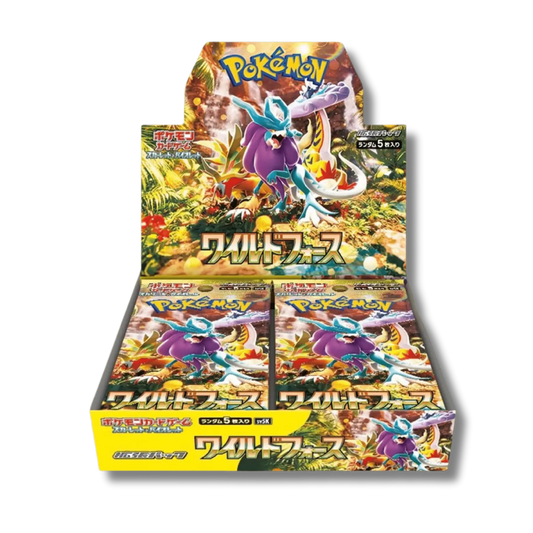 Display Pokémon Wild Force SV5k – Boîte de 30 Boosters (Japonais) Laven Cards