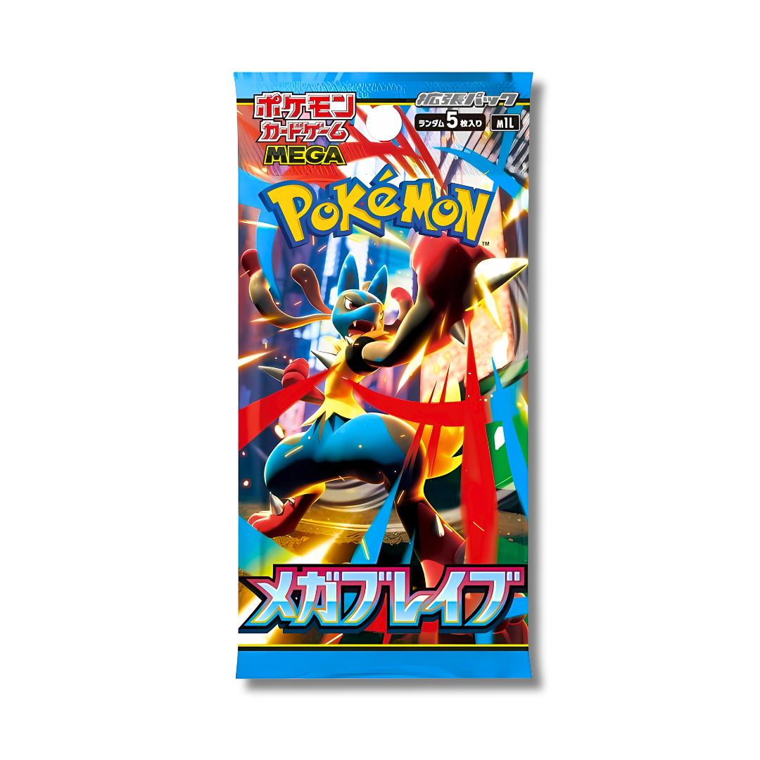 Display Pokémon Mega Brave M1L – Boîte de 30 Boosters (Japonais)